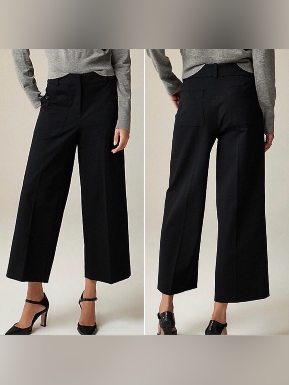J. Crew Black Sydney Pants